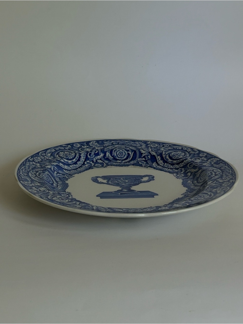 Spode Blue Room Collection Dinner Plate Warwick Vase Pattern 10 3/8” - Picture 3 of 6